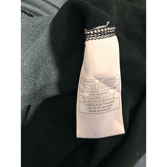 Women's Nike Fit Hyper Warm 1/3 Zip Pullover 284313-010 Large Black Running - Picture 3 of 7